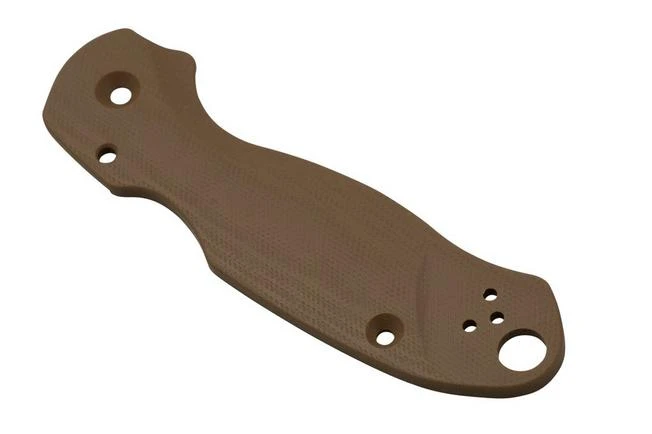 Flytanium Spyderco Para 3 Scales, Lotus Earth Brown G10 4 Flytanium Spyderco Para 3 Scales, Lotus Earth Brown G10 - Image 2