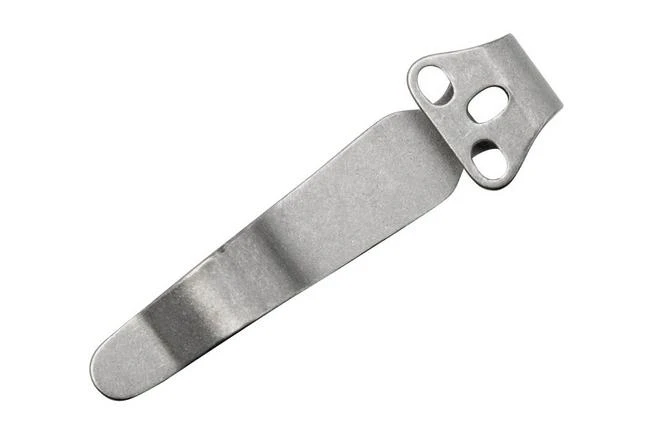 Flytanium Universal Short Pocket Clip FLY-1250SSW Stonewashed Titanium 5 Flytanium Universal Short Pocket Clip FLY-1250SSW Stonewashed Titanium - Image 3