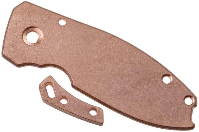Flytanium CRKT Squid Scale & Backspacer, Copper 3 Flytanium CRKT Squid Scale & Backspacer, Copper