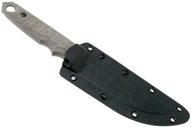 Fox Knives Ryu FX-634 MOD Green Canvas Micarta, Fixed Knife, Black Roc Knives Design 8 Fox Knives Ryu FX-634 MOD Green Canvas Micarta, Fixed Knife, Black Roc Knives Design - Image 6