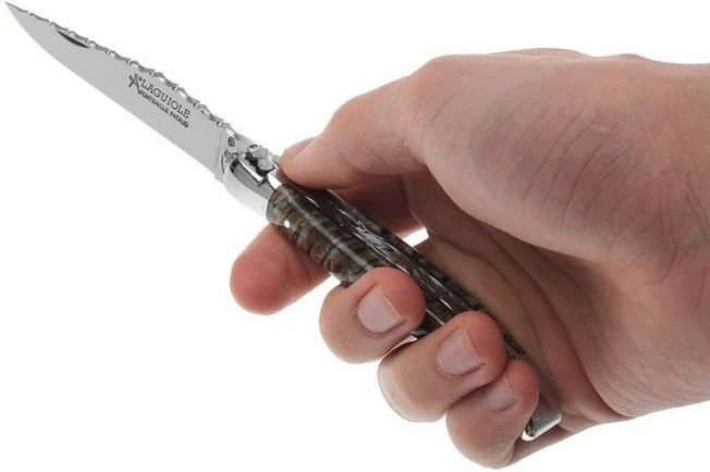 Fontenille Pataud Traditional 11 Cm, Guilloché, Mammoth Tooth, L11MMTG 8 Fontenille Pataud Traditional 11 Cm, Guilloché, Mammoth Tooth, L11MMTG - Image 6