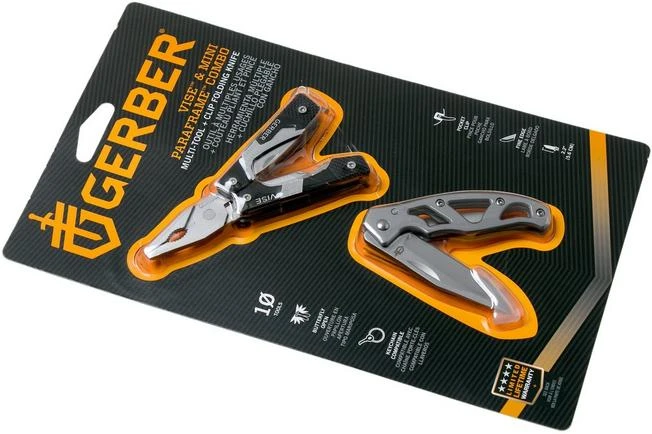 Gerber Vise Keychain Multi-tool With Gerber Paraframe Mini 31-003205 6 Gerber Vise Keychain Multi-tool With Gerber Paraframe Mini 31-003205 - Image 4