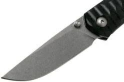 GiantMouse ACE Iona G10 Black, Tumbled Pocket Knife, Ansø En Voxnaes Design -Knife Hub Shop GMIONA G10 BLK 03 giantmouse