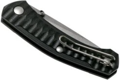 GiantMouse ACE Iona G10 Black, Tumbled Pocket Knife, Ansø En Voxnaes Design -Knife Hub Shop GMIONA G10 BLK 04 giantmouse