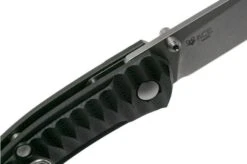 GiantMouse ACE Iona G10 Black, Tumbled Pocket Knife, Ansø En Voxnaes Design -Knife Hub Shop GMIONA G10 BLK 06 giantmouse