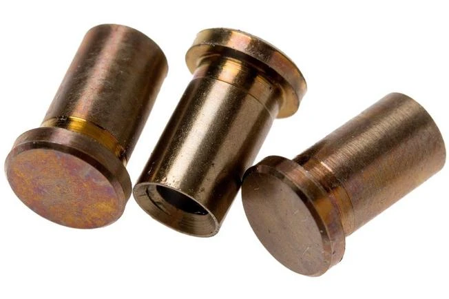 Rick Hinderer Handle Nuts Bronze Titanium, Set Of 3, XM18 3,5” Skinny 3 Rick Hinderer Handle Nuts Bronze Titanium, Set Of 3, XM18 3,5” Skinny