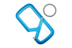 The James Brand Mehlville, Cerulean Stainless, Carabiner 9 The James Brand Mehlville, Cerulean Stainless, Carabiner -Knife Hub Shop JAES201945 10 04 jamesbrand