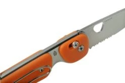 The James Brand The Redstone Tangerine, Stainless Serrated KN118163-01 Pocket Knife -Knife Hub Shop JAKN118163 01 07 james