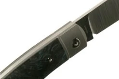 Jack Wolf Sharpshooter Jack, Blue Fat Carbon SHSH-FC Slipjoint Pocket Knife -Knife Hub Shop JW SHSH FC 05 jackwolf