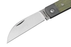Jack Wolf Venom Jack VEN-01-GRN Canvas Micarta Green, Slipjoint Pocket Knife -Knife Hub Shop JW VEN 01 GRN 03 jackwolf