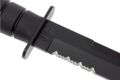 KA-BAR Tanto 1245 Partly Serrated, Kydex Sheath -Knife Hub Shop KA1245 03 ka bar ka1245 03