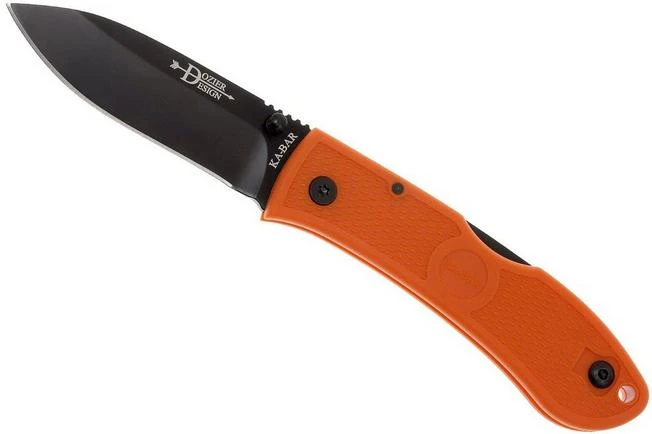 KA-BAR Dozier Folding Hunter Orange 4062BO 4 KA-BAR Dozier Folding Hunter Orange 4062BO - Image 2