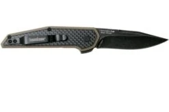 Kershaw Fraxion 1160TANBW Pocket Knife Tan Blackwash, Jens Anso Design 10 Kershaw Fraxion 1160TANBW Pocket Knife Tan Blackwash, Jens Anso Design -Knife Hub Shop KE1160TANBW 02 kershaw
