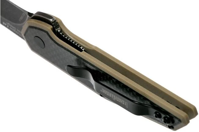 Kershaw Fraxion 1160TANBW Pocket Knife Tan Blackwash, Jens Anso Design 7 Kershaw Fraxion 1160TANBW Pocket Knife Tan Blackwash, Jens Anso Design - Image 5