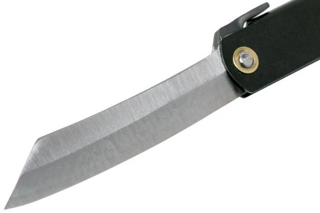 Higonokami Pocket Knife 7.3 Cm HIGOCB, Blue Paper Steel, Matte Black Steel 5 Higonokami Pocket Knife 7.3 Cm HIGOCB, Blue Paper Steel, Matte Black Steel - Image 3