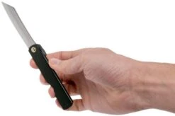 Higonokami Pocket Knife 7.3 Cm HIGOCB, Blue Paper Steel, Matte Black Steel 16 Higonokami Pocket Knife 7.3 Cm HIGOCB, Blue Paper Steel, Matte Black Steel -Knife Hub Shop KT HIGOCB 07 higonokami