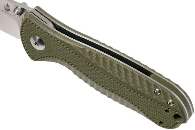 Kizer Vanguard Hunter Small V3416C2 Green Pocket Knife 9 Kizer Vanguard Hunter Small V3416C2 Green Pocket Knife - Image 7