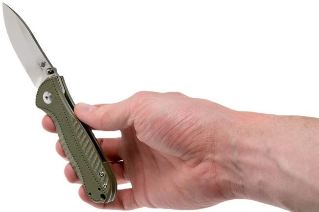 Kizer Vanguard Hunter Small V3416C2 Green Pocket Knife 10 Kizer Vanguard Hunter Small V3416C2 Green Pocket Knife - Image 8