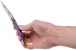 Forge De Laguiole 129INTCVIOBRI 9cm, Violet Micarta, Laguiole Knife -Knife Hub Shop LA129INTCVIOBRI 08 forge de laguiole