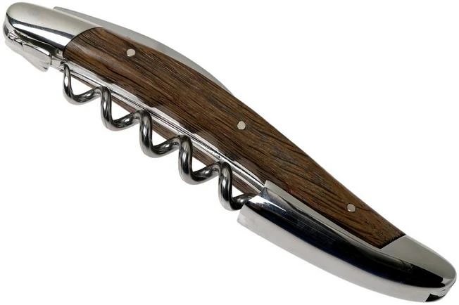 Forge De Laguiole SOM1CHFEBRI, Polished Sommelier Knife, Fossiled Oak 3 Forge De Laguiole SOM1CHFEBRI, Polished Sommelier Knife, Fossiled Oak