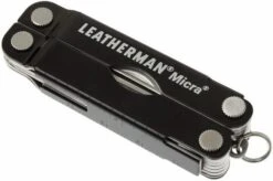 Leatherman Micra Black -Knife Hub Shop LE5889 BK 05 leatherman micra black le5889 bk d5