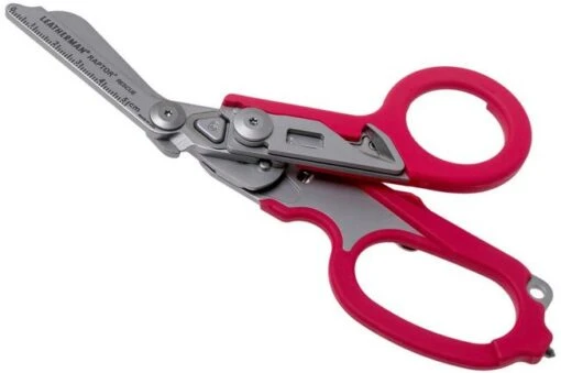 Leatherman Raptor Red Rescue-Tool, Rescue Scissors 832338 -Knife Hub Shop LE832591 01 leatherman v202109