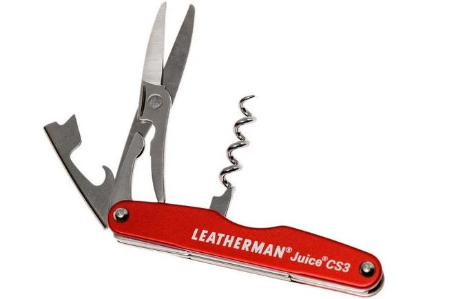 Leatherman Juice CS3 Multitool, Cinnabar Orange 3 Leatherman Juice CS3 Multitool, Cinnabar Orange