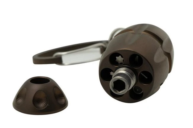 LionSteel Eggie Bronze Titanium EG-BR Keychain Bit Set And Multi-tool 4 LionSteel Eggie Bronze Titanium EG-BR Keychain Bit Set And Multi-tool - Image 2