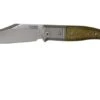 LionSteel Gitano Green Canvas Micarta GT01 CVG Pocket Knife, Gudy Van Poppel Design -Knife Hub Shop LI GT01 CVG 01 lionsteel
