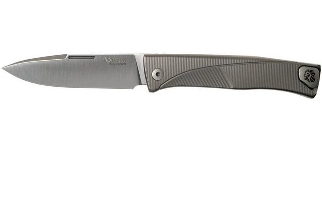 LionSteel Thrill Grey Titanium Integral Slipjoint Pocket Knife 3 LionSteel Thrill Grey Titanium Integral Slipjoint Pocket Knife