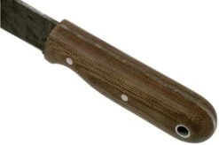 LT Wright Bushbaby HC, 1075, Matte Green Micarta, Leather Sheath, Bushcraft Knife 13 LT Wright Bushbaby HC, 1075, Matte Green Micarta, Leather Sheath, Bushcraft Knife -Knife Hub Shop LT BUBA NM LS 05 lt wright