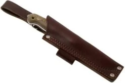 LT Wright GNS Scandi Grind, O1, Matte Green Micarta, Red Liners, Leather Sheath, Bushcraft Knife 14 LT Wright GNS Scandi Grind, O1, Matte Green Micarta, Red Liners, Leather Sheath, Bushcraft Knife -Knife Hub Shop LT GNS SC GM RL LS 06 lt wright