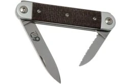 Maserin 60° Knife Sessantesimo 195/MCM Brown Micarta Pocket Knife