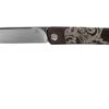 Medford Gentleman Jack S35VN, Tumbled Blade, Violet Filigree Handle, Silver Hardware Pocket Knife -Knife Hub Shop MF 21 GJ 03 01 medford