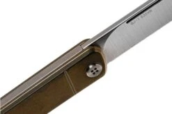 Medford Gentleman Jack Bronze Anodized Handles Pocket Knife -Knife Hub Shop MF GJ 1 BR 06 medford