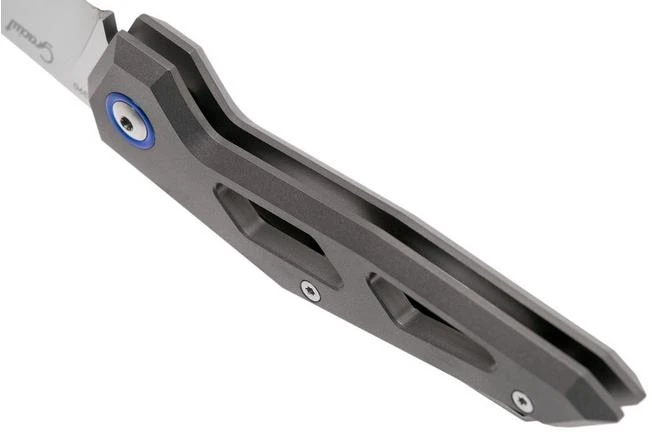 MKM Edge EG-T Sandblasted Titanium Pocket Knife, Graciut Design 7 MKM Edge EG-T Sandblasted Titanium Pocket Knife, Graciut Design - Image 5