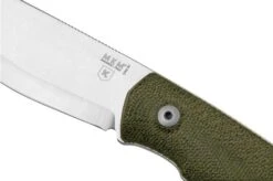 MKM Normar CPM 3V Green Micarta, Knivesandtools Exclusive, Bushcraft Knife -Knife Hub Shop MMK KT01 GC 06 mkm