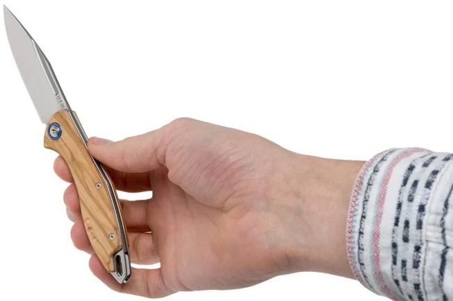 MKM Fara MY01-O Olive Pocket Knife, Lucas Burnley Design 10 MKM Fara MY01-O Olive Pocket Knife, Lucas Burnley Design - Image 8