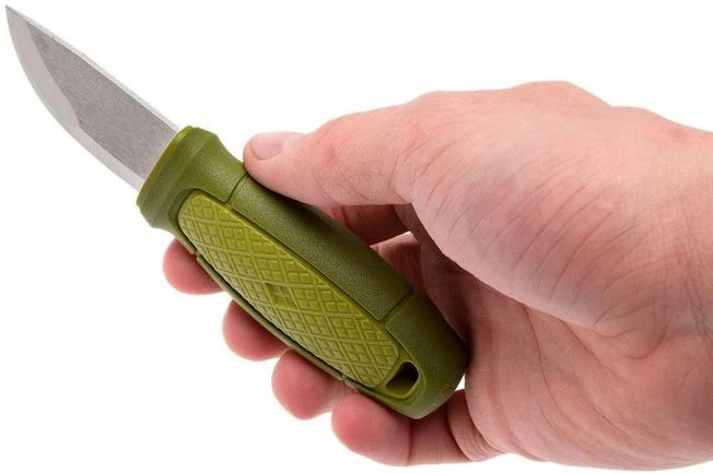 Morakniv Mora Eldris Green 12633 Necker With Luxury Sheath And Firesteel 7 Morakniv Mora Eldris Green 12633 Necker With Luxury Sheath And Firesteel - Image 5