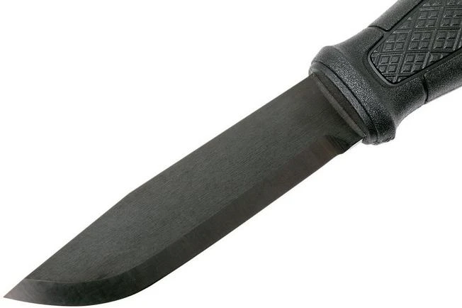 Morakniv Mora Garberg Black Carbon Bushcraft Knife, Leather Sheath 5 Morakniv Mora Garberg Black Carbon Bushcraft Knife, Leather Sheath - Image 3