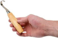 Morakniv Hook Knife 164 Spoon Knife, Right-handed, With Sheath -Knife Hub Shop MO13385 05 mora knives