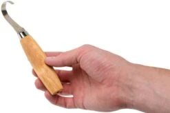 Morakniv Hook Knife 164 Spoon Knife, Left-handed, With Sheath -Knife Hub Shop MO13386 05 mora knives