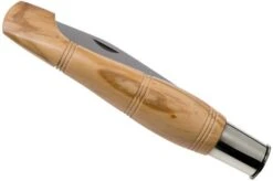 Nontron No. 25 Turning Ferrule, Olivewood, Clog Shape NN25OL Pocket Knife -Knife Hub Shop NN25OL 04 nontron 1
