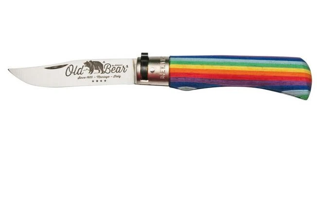 Old Bear Classical Rainbow L, 9307-21-MAK Pocket Knife 3 Old Bear Classical Rainbow L, 9307-21-MAK Pocket Knife