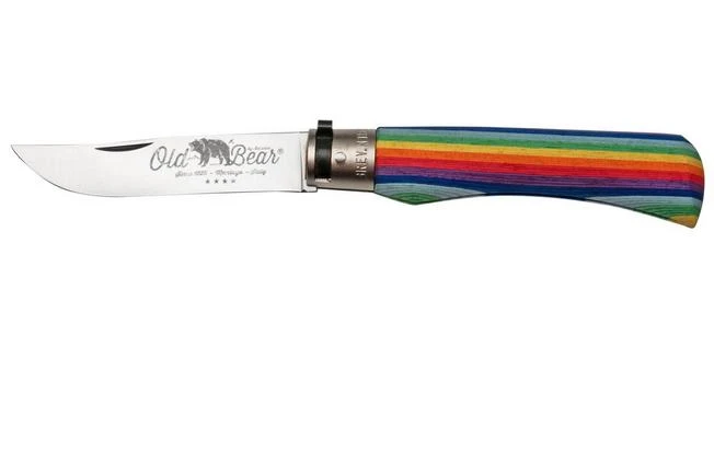 Old Bear Classical Rainbow XL, 9307-23-MAK Pocket Knife 3 Old Bear Classical Rainbow XL, 9307-23-MAK Pocket Knife