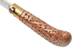 Old Bear Pruning Carved Walnut S, 9747-17-LNI Pruning Knife 16 Old Bear Pruning Carved Walnut S, 9747-17-LNI Pruning Knife -Knife Hub Shop OB9747 17 LNI 07 oldbear