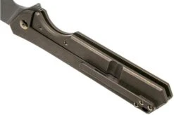 Olamic Rainmaker Droppoint, Kinetic Earth Brown, Gold, Pocket Knife -Knife Hub Shop OCRM HP 05 05 olamic