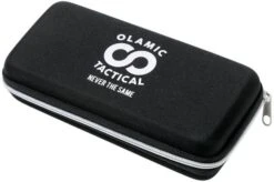 Olamic Rainmaker Droppoint, Kinetic Earth Brown, Gold, Pocket Knife -Knife Hub Shop OCRM HP 05 09 olamic