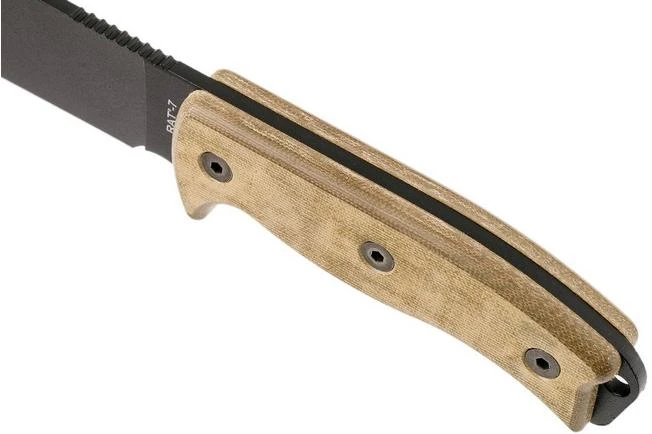 Ontario RAT-7 Plain Edge 8668 Survival Knife 7 Ontario RAT-7 Plain Edge 8668 Survival Knife - Image 5