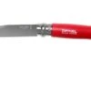 Opinel Pocket Knife No. 08RV Red, Stainless Steel, Blade Length 8.5 Cm 1 Opinel Pocket Knife No. 08RV Red, Stainless Steel, Blade Length 8.5 Cm -Knife Hub Shop OP001981 01 opinel